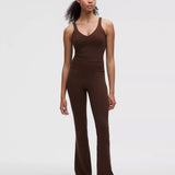 Lululemon Super-High-Rise Flared Pant & Define Cropped Jacket SET Size 4 [PRELOVED]