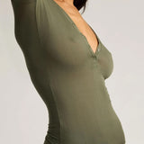 Moss Whipped Henley Shirt & Long Underwear/Brand Negative, SIZE XS [PRELOVED]