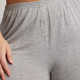 Whipped Track Pant [MED] & Turtleneck (XS)  In Heather Grey [PRELOVED]
