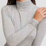 Whipped Track Pant [MED] & Turtleneck (XS)  In Heather Grey [PRELOVED]