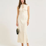 Ivory Portofino Maxi Dress