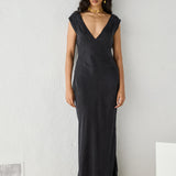 VRG Girl Black Valya Maxi Dress SIZE 8 [PRELOVED]