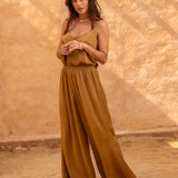 Brahmaki Sahara Sunset Maxi Kaftan & Pant Set {SIZE Small/Pant Size Medium} [PRELOVED]