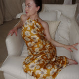 Reformation Jeany Silk Mango Dress SIZE SMALL [PRELOVED]