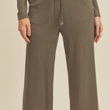 Taupe Ribbed Pants