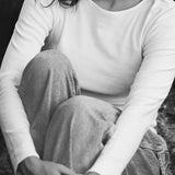 Bebe Organic Cotton Long Sleeve Top