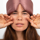 Damask Rose Silk Sleep Mask