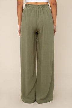 Wide Leg Linen Pant