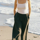 Washed Fleece Pant