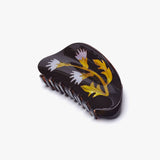 Milk Thistle Claw - Fall Colors Acetate Flower Hair Clip