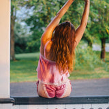 Sonnet Camisole in Rose Silk Charmeuse