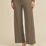 Taupe Ribbed Pants