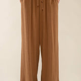 Wide Leg Linen Pant