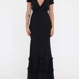 Black Black Buona Sera Maxi Dress