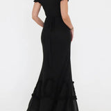 Black Black Buona Sera Maxi Dress