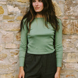 Bebe Organic Cotton Long Sleeve Top
