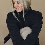The Cashmere Shadow Sweater S/M