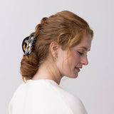 Milk Thistle Claw - Fall Colors Acetate Flower Hair Clip