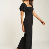 Black Benton Summer Romper/Jumpsuit