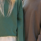 Vintage Organic Cotton Fleece Sweatshirt