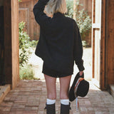 The Cashmere Shadow Sweater S/M