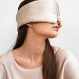 Dusty Gold Silk Sleep Mask