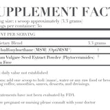 holi (radiance) MSM & ceramides for gut integrity, glutathione & collagen support