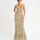 Hollywood Gown in Seabreeze Tropic