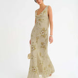 Hollywood Gown in Seabreeze Tropic