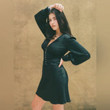 Realisation Par The Kaia Voodoo Silk Jacquard Blouse & The Cookies" skirt in Voodoo SIZE SMALL [PRELOVED]