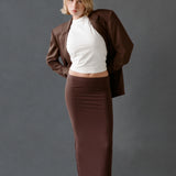 Laud Brown Maxi Skirt SIZE SMALL/MED [PRELOVED]