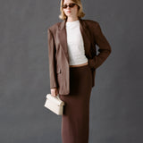 Laud Brown Maxi Skirt SIZE SMALL/MED [PRELOVED]
