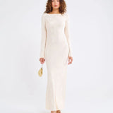 Ivory Sweet Talker Maxi Dress