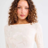 Ivory Sweet Talker Maxi Dress